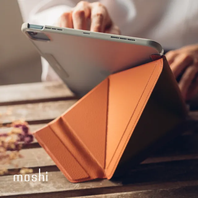 【moshi】iPad Air 10.9-inch 4/5 th gen VersaCover多角度前後保護套(2022 iPad Air 5通用款)