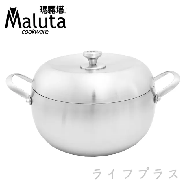 瑪露塔七層不鏽鋼漲形湯鍋-附蓋-28cm(蘋果湯鍋)