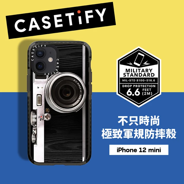 【Casetify】iPhone 12 mini 耐衝擊保護殼-復古相機(Casetify)