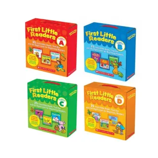 【麥克兒童外文書店】FIRST LITTLE READER 小讀本+CD 或 QR code(初階英文閱讀)