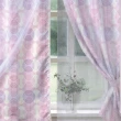 【芸佳】台灣製 和風雙層半腰遮光窗簾(140*160)