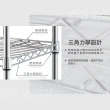 【KIWISH 奇意生活館】鐵架專用輕型網片120x46cm-銀/黑色(鐵架配件/層架配件/層板/網片)