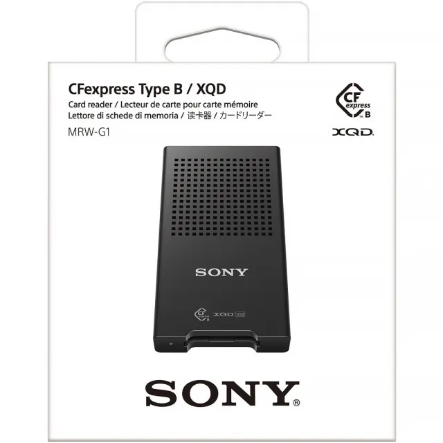 【SONY 索尼】MRW-G1 USB 3.1 CFexpress / XQD 高速讀卡機(公司貨)
