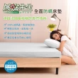 【LooCa】【買床送枕】法國防蹣11cm記憶床墊-2色選(單人3尺-送枕X1)