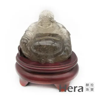 【HERA 赫拉】ll現貨ll茶髮晶/鈦晶招財彌佛擺件(現貨瘋搶中)