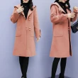 【A3】秋冬新款連帽復古大衣(細緻保暖毛呢外套)