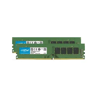 【Crucial 美光】DDR4 3200_16G  8G*2 雙通_PC用記憶體(CT2K8G4DFRA32A)
