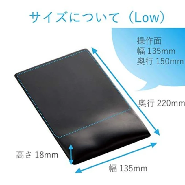 【ELECOM】[MP-115 低款]日本製 ELECOM FITTIO 鍵盤舒壓滑鼠墊 靠墊(手腕救星 滑鼠手)
