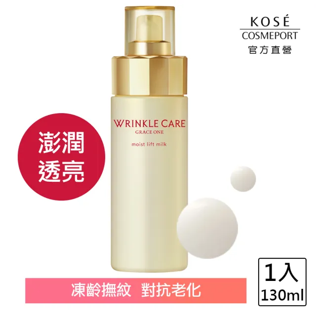 【KOSE 極上活妍】凍齡撫紋抗皺乳液130ml(保濕乳液/修護)