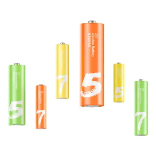 【Zmi 紫米】鹼性電池 3號/4號-24入(LR24)