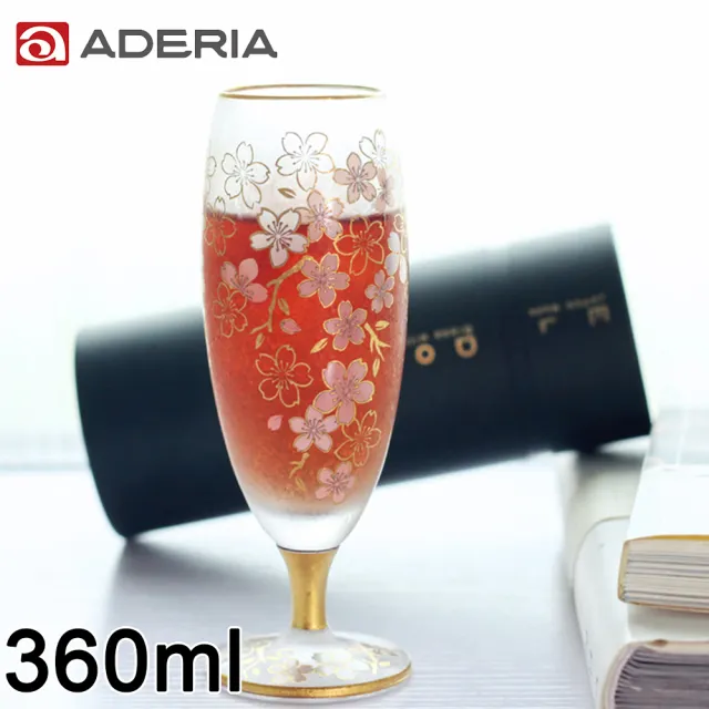 【ADERIA】日本進口櫻花系列酒杯360ML