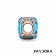 【Pandora官方直營】藍色橢圓寶石串飾-絕版品