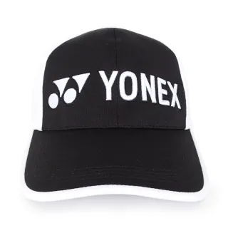 【YONEX】Yonex Caps 遮陽帽 鴨舌帽 棒球帽 運動 休閒 打球 羽球 台製 黑(14038TR007)