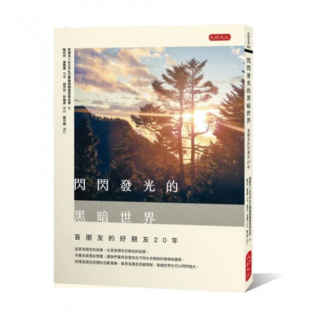 閃閃發光的黑暗世界（含「用愛朗讀：為盲朋友唸一本書」光碟）：盲朋友的好朋友20年 | 拾書所