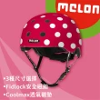 【MELON】瓜瓜安全帽-白點紅/迷彩粉紅/迷彩藍 三色(安全帽/頭盔/單車/自行車/滑板/直排輪)