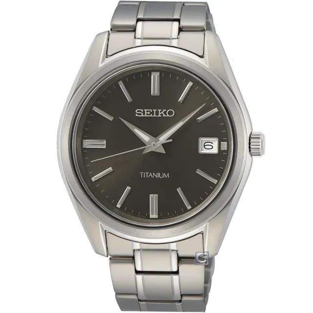 【SEIKO 精工】CS 經典簡約鈦金屬腕錶(6N52-00B0D/SUR375P1) 七夕 送禮自用