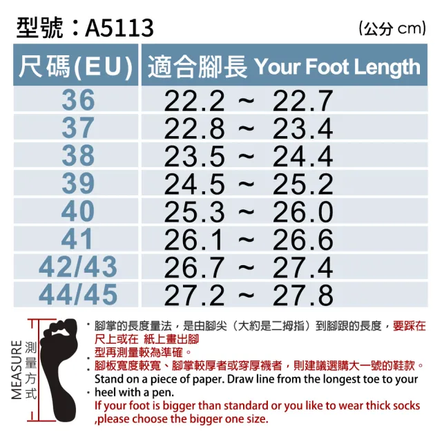 【G.P】AQUOS潮流防水人字拖鞋A5113-寶藍色(SIZE:36-45 共七色)