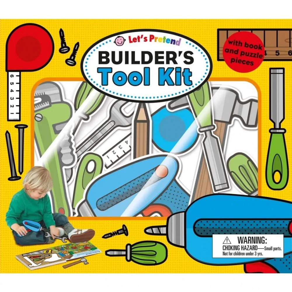 【麥克兒童外文】Let’s Pretend Builders Tool Kit