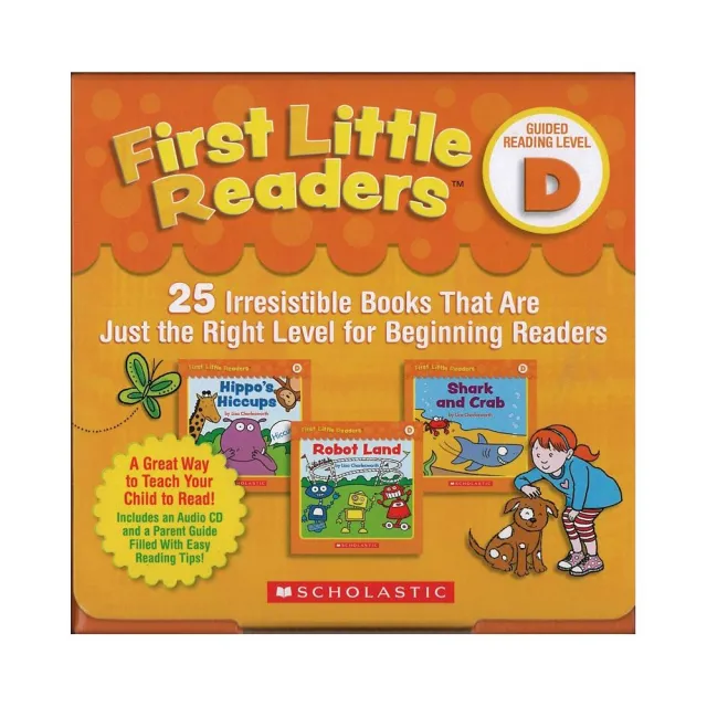 【麥克兒童外文】First Little Readers Level D （25書＋1CD）(BK+ STORYPLUS or CD)