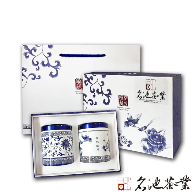 【名池茶業】私房臻藏大禹嶺品級手捻高冷烏龍茶葉禮盒75gx2罐