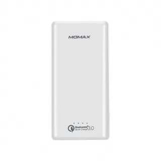 【Momax】IP60 3.0 10000mAh 行動電源-白(支援QC3.0快充 輸出功率18W)