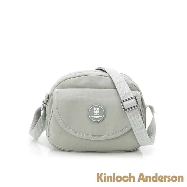 【Kinloch Anderson】FRANCIS  翻蓋斜側包(灰色)