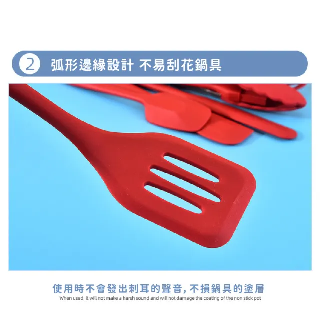 【烘培必備】耐高溫烘培矽膠刮刀油刷3件組(廚房 抹刀 刮勺 蛋糕 點心 脫模刀 奶油刮刀 耐熱刮刀 烘培用品)
