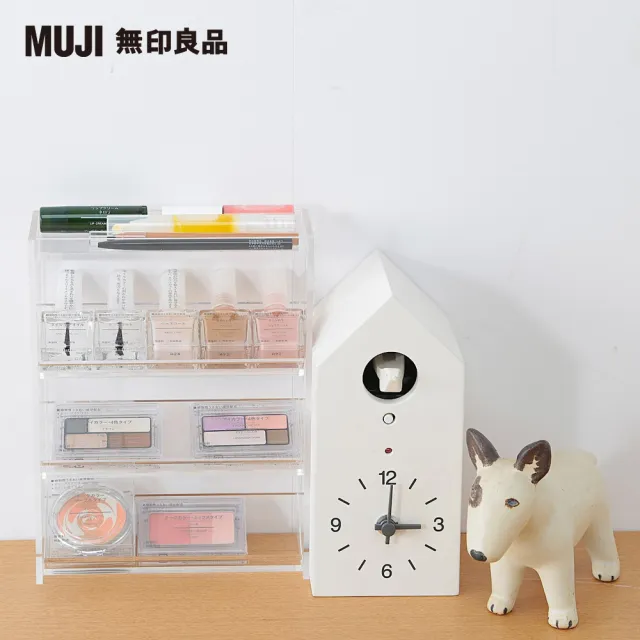 【MUJI 無印良品】壓克力瓶罐收納架/3層