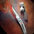 【Claude Dozorme】戶外露營系列-Le Thiers折刀、折叉組(附收納套)