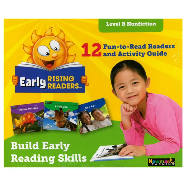 【麥克兒童外文】Early Rising Readers Nonfiction Level B/12本書+Qrcode音檔