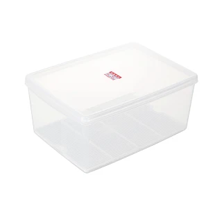 【真心良品】艾樂長型保鮮盒13L(2入)