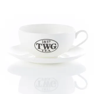 【TWG Tea】經典早茶杯組 TWG Tea Morning Teacup & Saucer