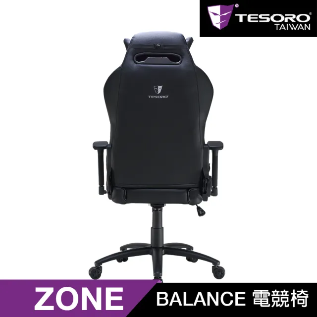 【TESORO 鐵修羅】Zone Balance 電競椅(黑色)