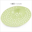 【GHIDINI】簡約水槽濾網 果綠11.5cm(出水口 排水孔 過濾網)