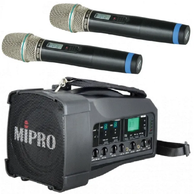 【MIPRO】最新二代肩掛式藍芽無線喊話器(MA-100D代替MA-100DB)