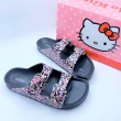 【樂樂童鞋】台灣製Hello Kitty拖鞋(女童鞋 拖鞋 室內鞋 沙灘鞋 勃肯拖鞋 台)