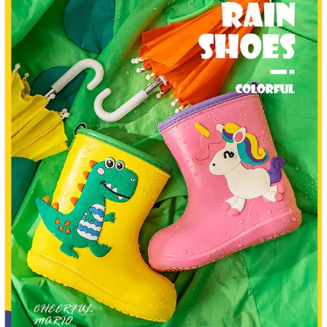 【Baby 童衣】兒童雨鞋 卡通造型防水鞋子 小孩雨鞋 兒童雨靴 88795(共２色)