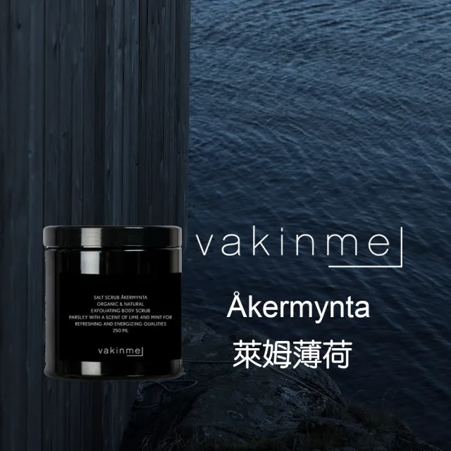 【vakinme】海鹽去角質磨砂膏 250ml(去除角質淨化肌膚)