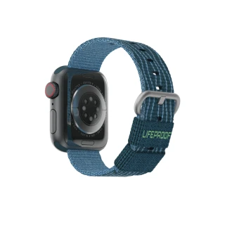 【LifeProof】Apple Watch 38/40/41mm 環保防水錶帶(湖泊藍)