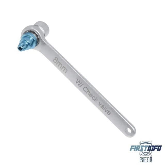 【良匠工具】8mm 新款免動力型剎車油抽取器內附逆止閥 純扳手