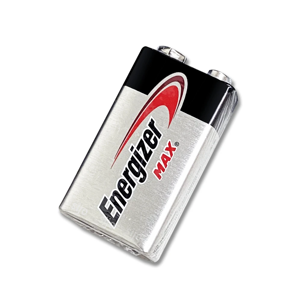 Energizer 勁量 9V 鹼性電池-6顆入