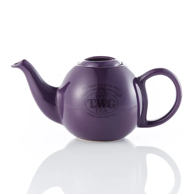 【TWG Tea】現代藝術蘭花系列茶壺 Orchid Teapot(紫/500ml)