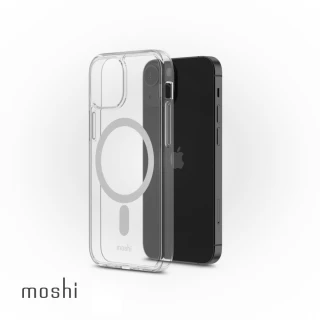 【moshi】iPhone 13 mini 5.4吋 Arx Clear MagSafe 磁吸輕量透明保護殼(iPhone 13 mini)