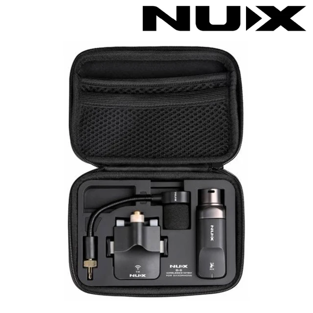 【NUX】B6 薩克斯風專用無線系統／2.4GHz高頻寬／附收納盒／B-6／(原廠公司貨 品質保證)