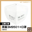 【丸石五金】原廠3M口罩 X50入 工業級KN95口罩 耳戴式 防塵口罩 平面口罩 防煙霧口罩(MIT-3M9501+)