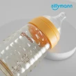 【韓國sillymann】寬口徑母乳實感PPSU輕巧設計款蜂蜜奶瓶(160ml)