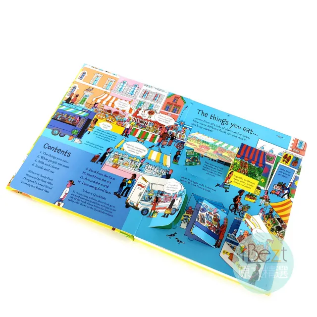【iBezT】Where Food Comes From(Usborne See Inside)