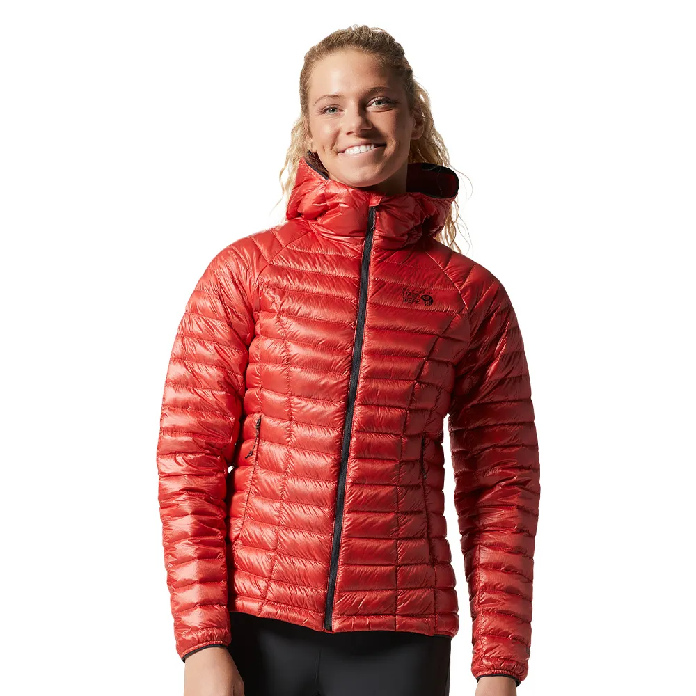 【Mountain Hardwear】Ghost Whisperer UL Jacket Women 超輕量保暖羽絨連帽外套 女款 馬蹄蓮紅 #1897971