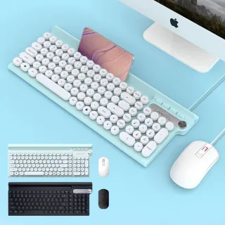 【YUNMI】狼途 L3 有線鍵盤 USB鍵盤 机械鍵盤 懸浮式鍵盤(贈滑鼠)