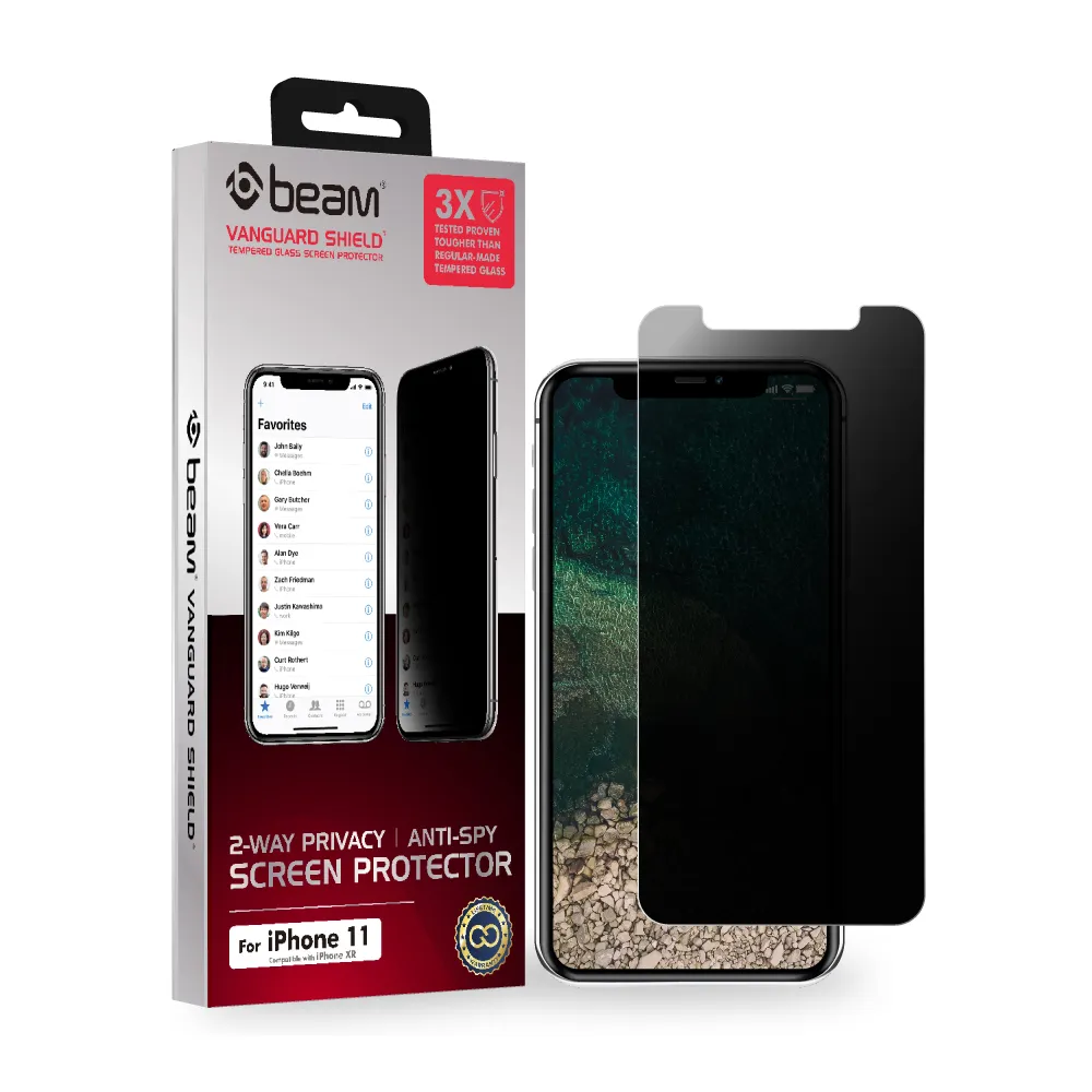 【BEAM】iPhone 12 /12 Pro 6.1吋抗眩光耐衝擊鋼化玻璃保護貼(iPhone 12 手機保護貼)